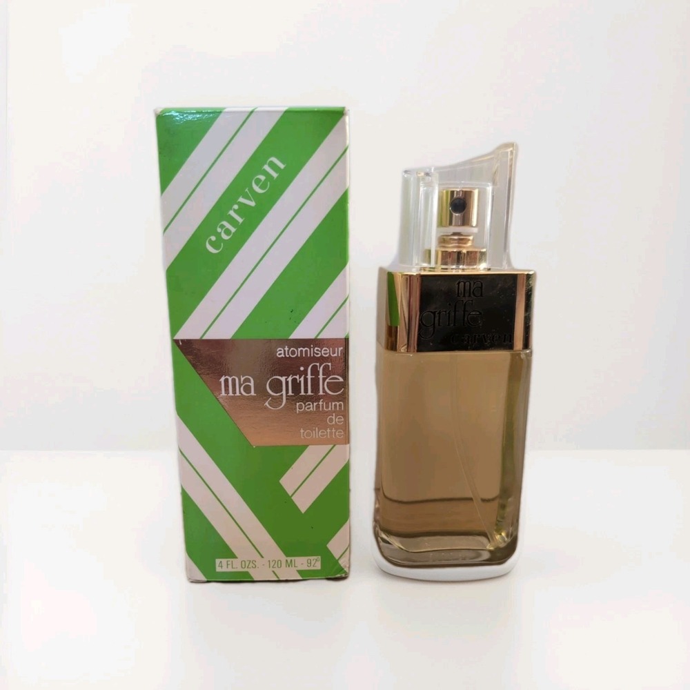 Ma Griffe By Carven Parfum De Toilette NOS In Box 4 Fl Oz / 120 ML Perfume Vtg